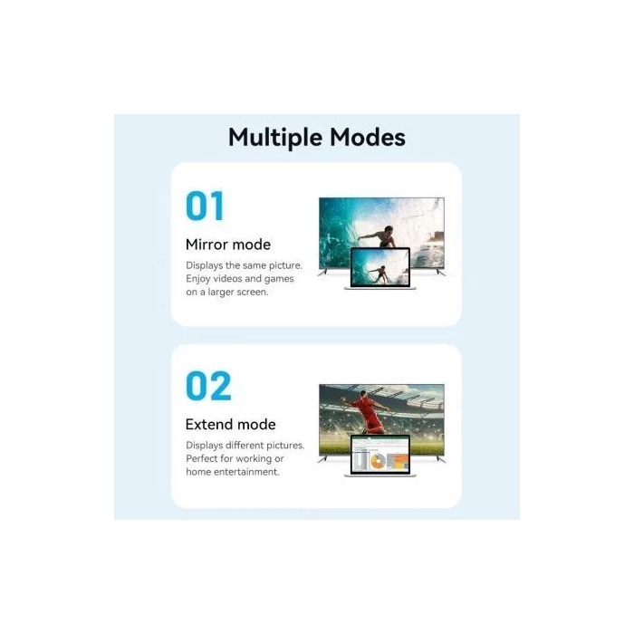 Cable HDMI Vention AGIBG 1,5 m Negro 2 Cable HDMI Vention AGIBG 1,5 m Negro 2