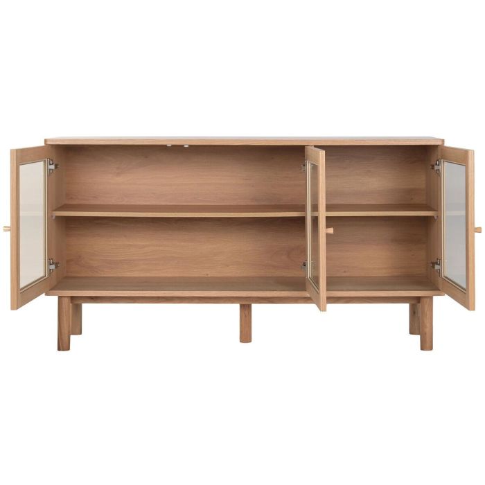 Aparador Home ESPRIT Cristal Madera MDF 140 x 40 x 75 cm 7 Aparador Home ESPRIT Cristal Madera MDF 140 x 40 x 75 cm 7