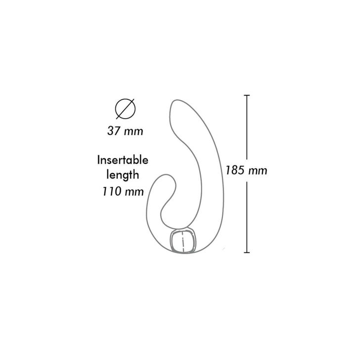 Vibrador Doble Estimulación Shunga Miyo Rosa 3 Vibrador Doble Estimulación Shunga Miyo Rosa 3