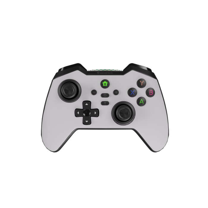 GENESIS Mangan 400 Gamepad Inalámbrico Bluetooth Blanco para PC, Switch, Android, iOS. Precisión, Vibración, Joysticks Analógicos GENESIS Mangan 400 Gamepad Inalámbrico Bluetooth Blanco para PC, Switch, Android, iOS. Precisión, Vibración, Joysticks Analógicos