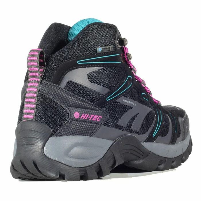 Botas de Montaña Hi-Tec Muflon Mid WP Gris Rosa 1