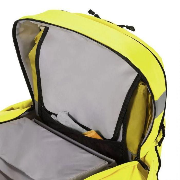 Dicota Mochila Hi-Vis 32-38L TPU 600D rPET Amarillo 360x520x260mm 1.64kg Alta Visibilidad Certificada EN ISO 20471:2013 6