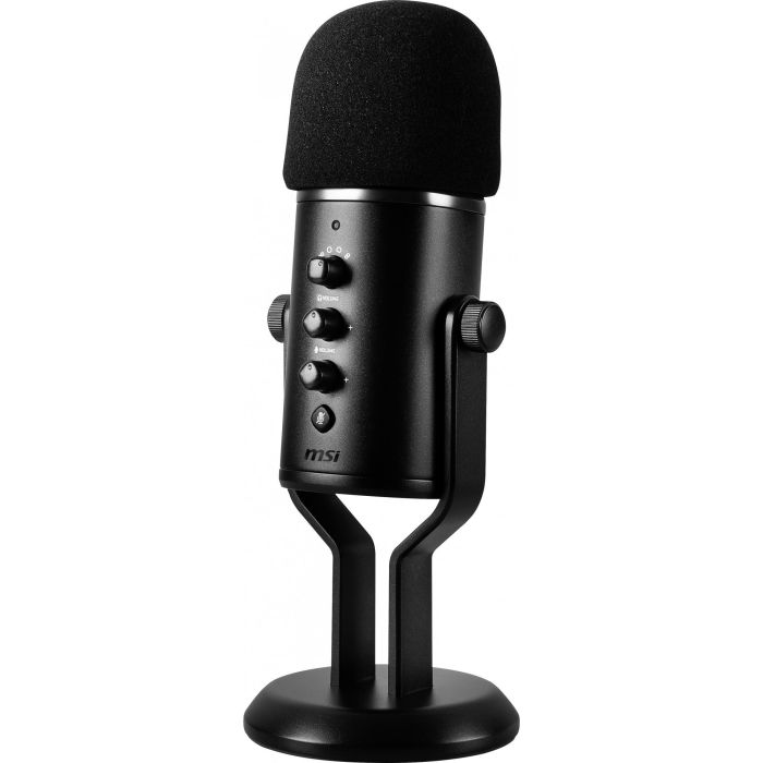 MSI Immerse GV60 Micrófono Streaming Profesional Negro, 24 bit/96 kHz, USB, Plug and Play para PC/Consola 3 MSI Immerse GV60 Micrófono Streaming Profesional Negro, 24 bit/96 kHz, USB, Plug and Play para PC/Consola 3