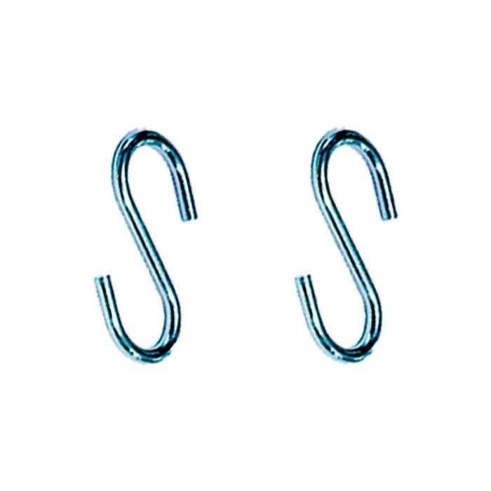 Edm Gancho en forma de s CG23 6 x 80 mm, Zincado, Blister 2 uds