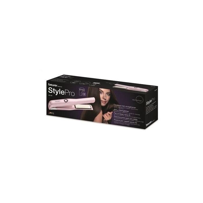Beurer HS-20 Plancha para Cabello Sin Cable, Portátil con Batería y Tapa Protectora 10 Beurer HS-20 Plancha para Cabello Sin Cable, Portátil con Batería y Tapa Protectora 10