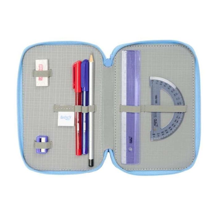 Safta Plumier Escolar Triple 37 Piezas Bluey Let's Play 195x125x55 mm 2 Safta Plumier Escolar Triple 37 Piezas Bluey Let's Play 195x125x55 mm 2
