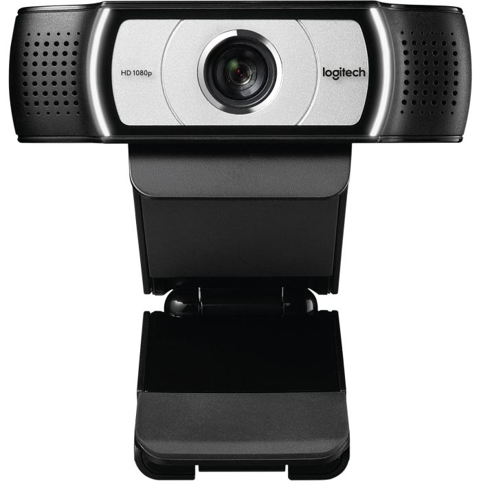 Logitech 960-000972 Webcam C930e Empresarial Full HD 1080p, Enfoque Automático, 90° Campo Visual, Micrófonos, Lente Carl Zeiss