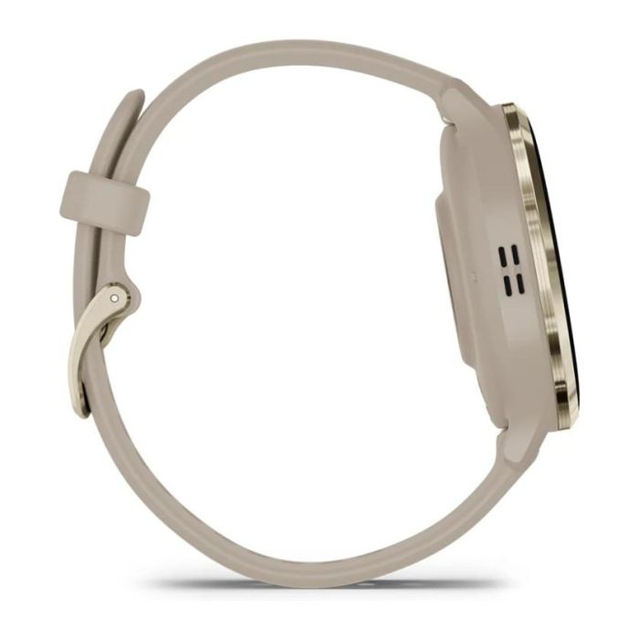 Garmin Venu 3S french gray/softgold Reloj Inteligente con GPS y Monitor de Actividad AMOLED Pantalla Táctil 1.2" Unisex Sumergible 7