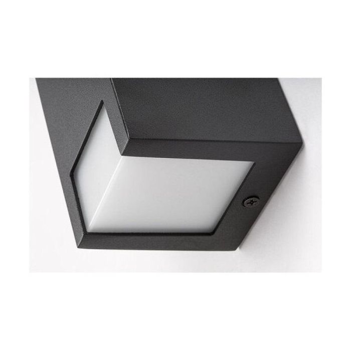 RABALUX RAB-77054 Aplique de Pared Exterior Cernon GU10 IP44 de Aluminio Negro Moderno Minimalista para Terraza y Jardín 4 RABALUX RAB-77054 Aplique de Pared Exterior Cernon GU10 IP44 de Aluminio Negro Moderno Minimalista para Terraza y Jardín 4