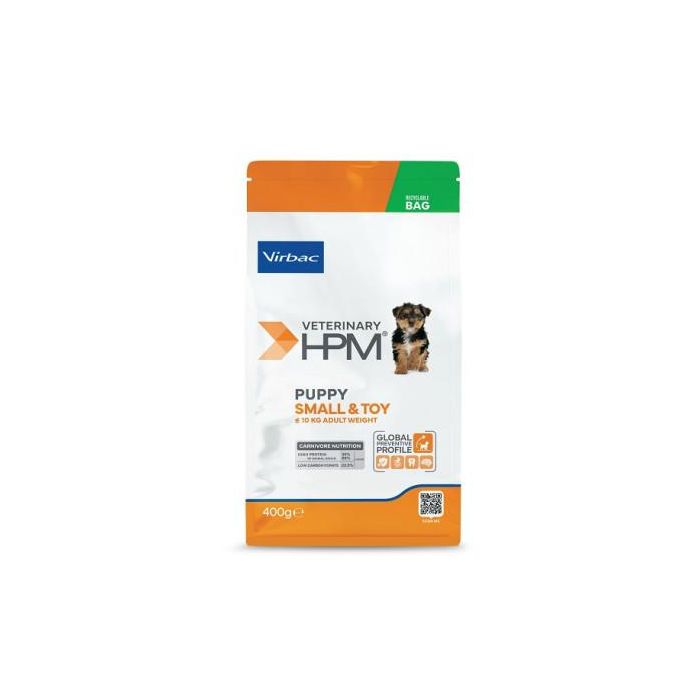 Virbac HPM Canine Puppy Small & Toy Pienso para Perros 400 gr