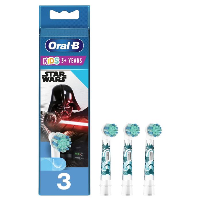 Oral-B Aufsteckbürsten / Cabezal para Cepillo de Dientes Eléctrico Infantil Star Wars - Pack de 3 Unidades - Diseñado para Niños - Alemán/Alemania 0 Oral-B Aufsteckbürsten / Cabezal para Cepillo de Dientes Eléctrico Infantil Star Wars - Pack de 3 Unidades - Diseñado para Niños - Alemán/Alemania 0