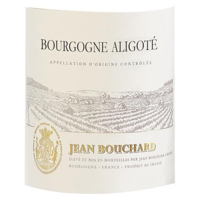 Jean Bouchard 2020 Bourgogne Aligoté - Vino blanco burdeos - 37,5 cl 1