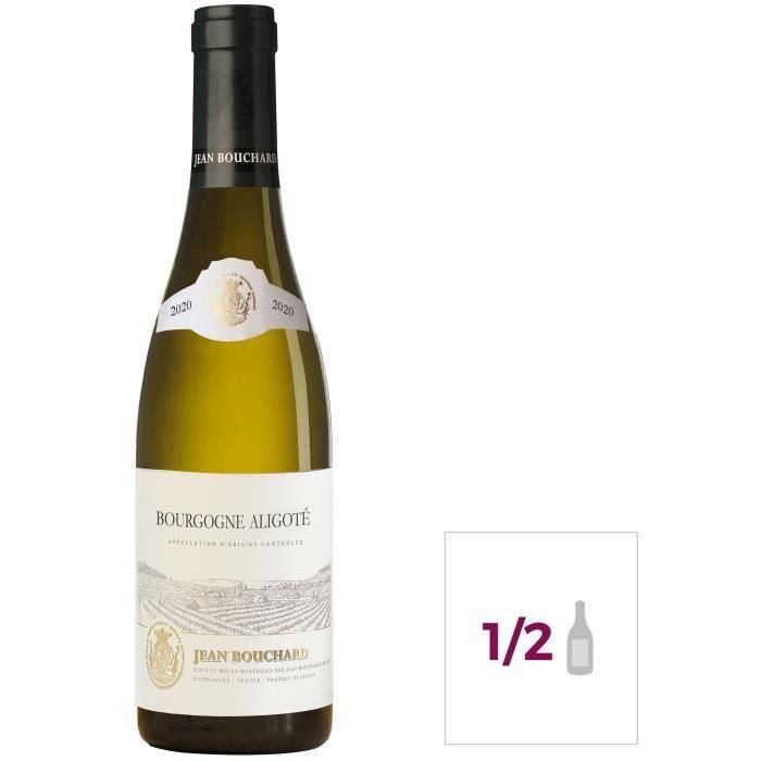 Jean Bouchard 2020 Bourgogne Aligoté - Vino blanco burdeos - 37,5 cl