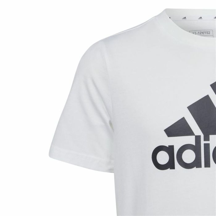 Camiseta de Manga Corta Infantil Adidas Essentials Big Logo Cotton 2 Camiseta de Manga Corta Infantil Adidas Essentials Big Logo Cotton 2