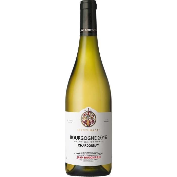 Jean Bouchard 2018 Bourgogne Chardonnay - Vino blanco de Borgoña - Tastevinage 0 Jean Bouchard 2018 Bourgogne Chardonnay - Vino blanco de Borgoña - Tastevinage 0