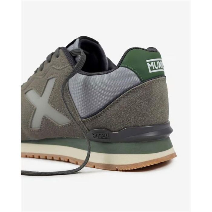 Zapatillas Casual Hombre Munich Dash 262 Gris Oliva M 1