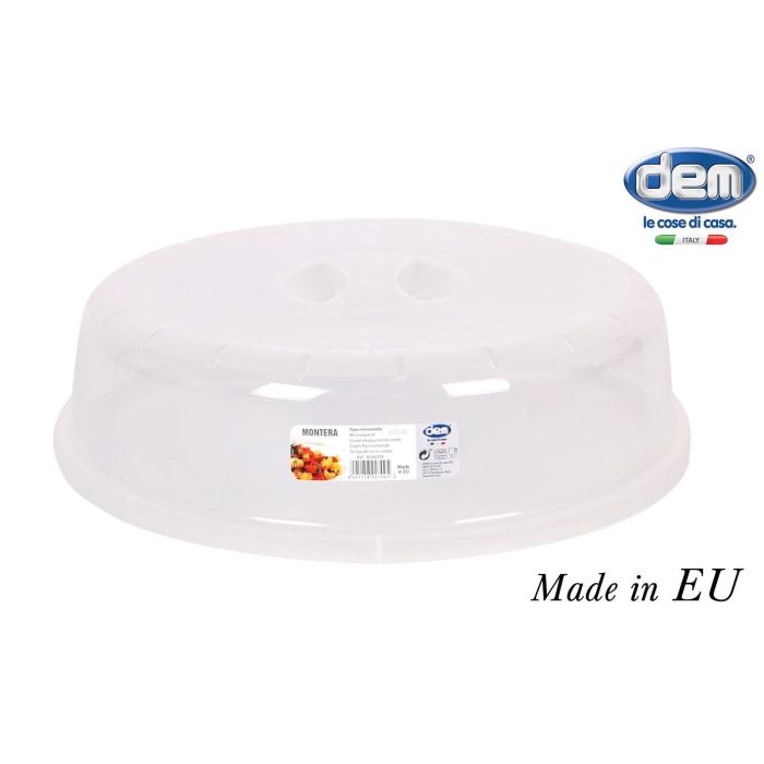 Dem Tapa para Microondas Transparente 26 cm (36 Unidades) Dem Tapa para Microondas Transparente 26 cm (36 Unidades)