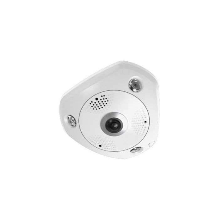 LevelOne FCS-3095 Cámara de Seguridad IP Dome 12MP H.265 Interior/Exterior PoE IP67 IK10 para Techo/Pared