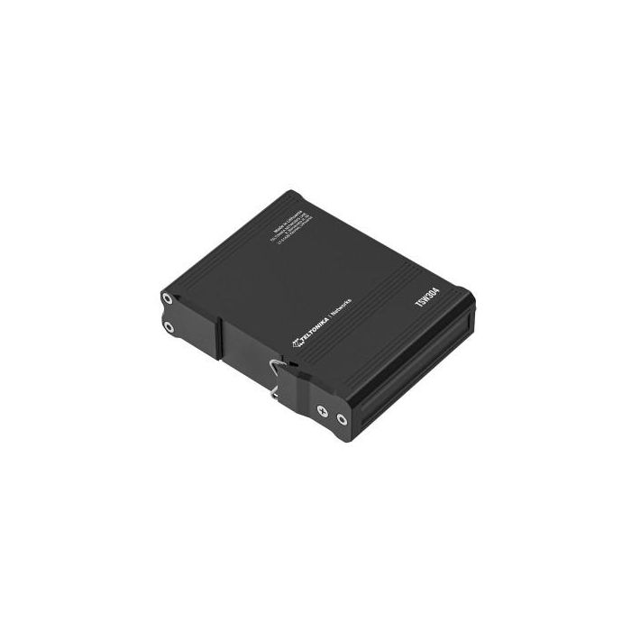 Teltonika Networks Integrated DIN rail bracket and surface mounting options, 102 x 25 x 81.5 mm, 4 x Gigabit Ethernet with speeds of up to 1000 Mbps, 7-57 V Wide range of supported power supply voltages 3
