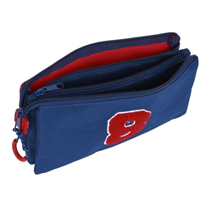 Portatodo Triple Safta University Rojo Azul marino (22 x 12 x 3 cm) 4 Portatodo Triple Safta University Rojo Azul marino (22 x 12 x 3 cm) 4