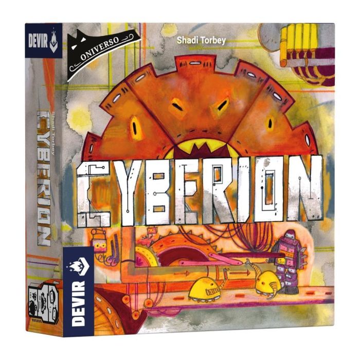 Devir Cyberion Juego de Mesa Cooperativo/Solitario Robots y Factoría 1-2 Jugadores 30 Minutos