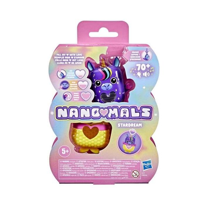 Hasbro Mascota Electrónica Interactiva Nano Mals. con 70 Sonidos y Canciones, 7 cm 11 Hasbro Mascota Electrónica Interactiva Nano Mals. con 70 Sonidos y Canciones, 7 cm 11