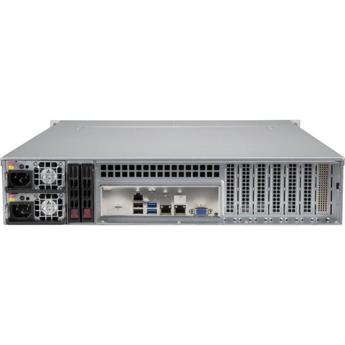 2HE Supermicro Gehäuse SuperChassis 2U CSE-826BAC12-R802LPB 1