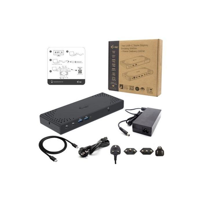 Funda para Teclado i-Tec C31TRIPLE4KDOCKPD 1