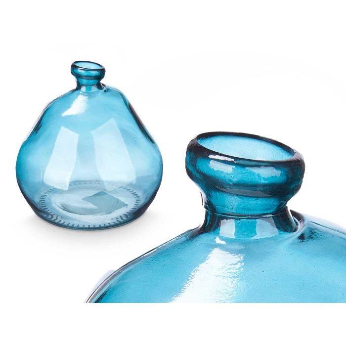 Botella Baja Irregular Turquesa Giftdecor 17X18CM (6 Unidades) 1 Botella Baja Irregular Turquesa Giftdecor 17X18CM (6 Unidades) 1