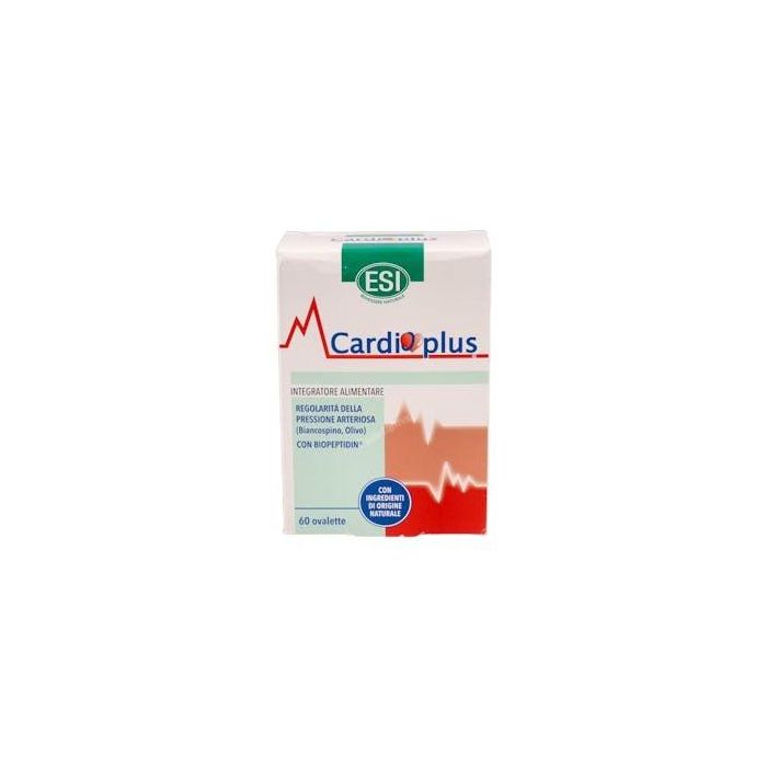 TREPATDIET-ESI Cardioplus 60 Comprimidos. Sinergia Olivo y Espino Blanco para Tensión Normal
