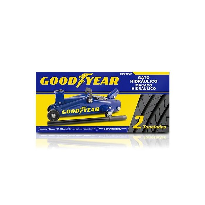Gato Hidraulico 2 Toneladas Goodyear Cs1 GOD1000 2 Gato Hidraulico 2 Toneladas Goodyear Cs1 GOD1000 2