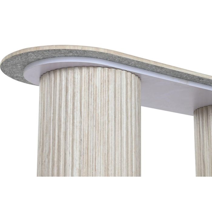 DKD Home Decor Consola Moderna de Granito y MDF Simil Mármol Color Beige, Medidas 120 cm Ancho x 40 cm Fondo x 75 cm Alto 2 DKD Home Decor Consola Moderna de Granito y MDF Simil Mármol Color Beige, Medidas 120 cm Ancho x 40 cm Fondo x 75 cm Alto 2