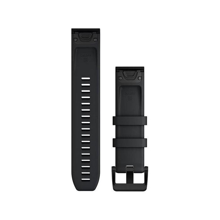 Garmin Ersatzarmband QuickFit 22mm - Silikon Schwarz/Schwarz 1 Garmin Ersatzarmband QuickFit 22mm - Silikon Schwarz/Schwarz 1