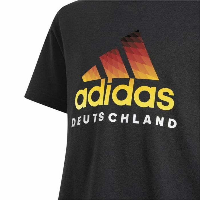 Camiseta de Manga Corta Adidas Deutschland Negro 3 Camiseta de Manga Corta Adidas Deutschland Negro 3