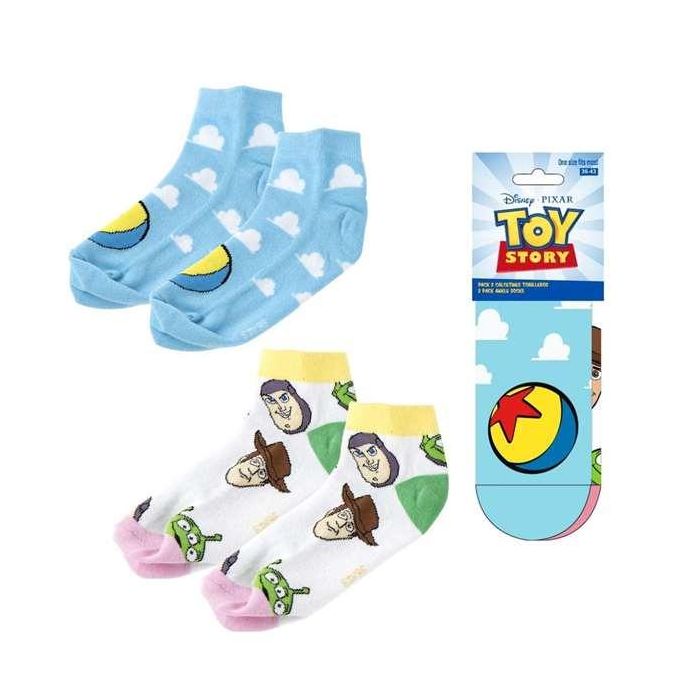 Cerdá Pack Calcetines Tobillero Toy Story Sin Talla 2 Cerdá Pack Calcetines Tobillero Toy Story Sin Talla 2