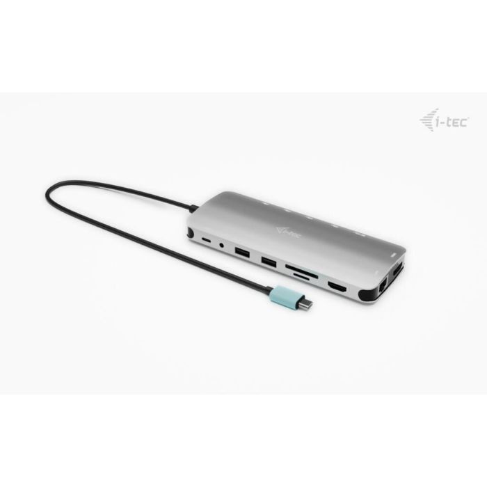 I-TEC USB-C Metal Nano 3x Display Docking Station 2x HDMI 1x USB-C video LAN Audio 2 I-TEC USB-C Metal Nano 3x Display Docking Station 2x HDMI 1x USB-C video LAN Audio 2