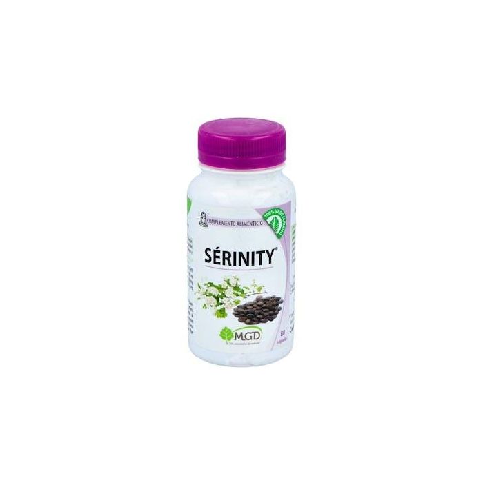 MGD Serinity 80 Cápsulas con Espino Blanco, Magnesio y Vitamina B6 para el Sistema Nervioso