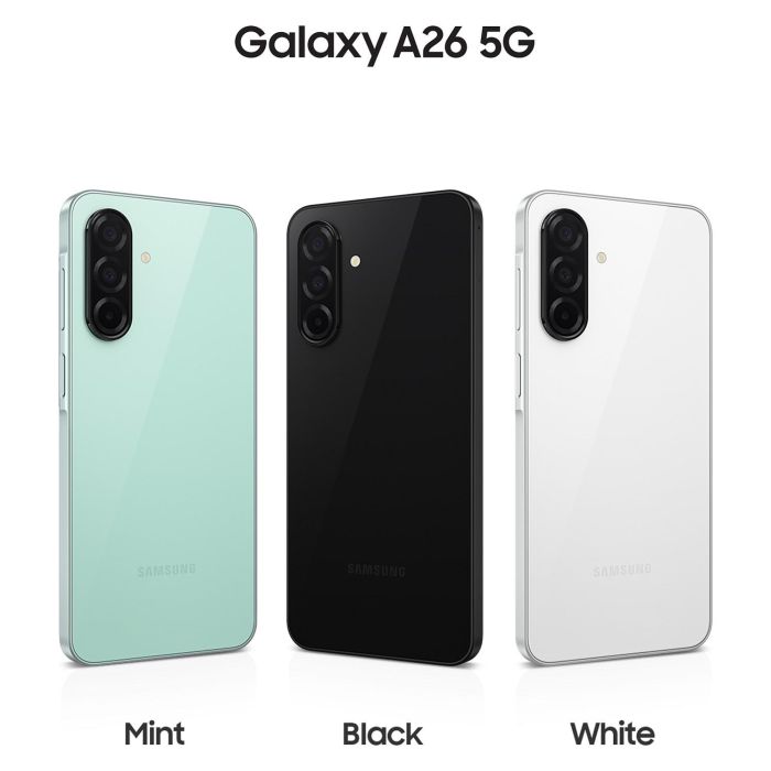 Samsung Galaxy A26 5G 6GB/128GB 6.7 Super AMOLED 120Hz 50MP OIS 13MP Selfie 5000mAh Negro 1