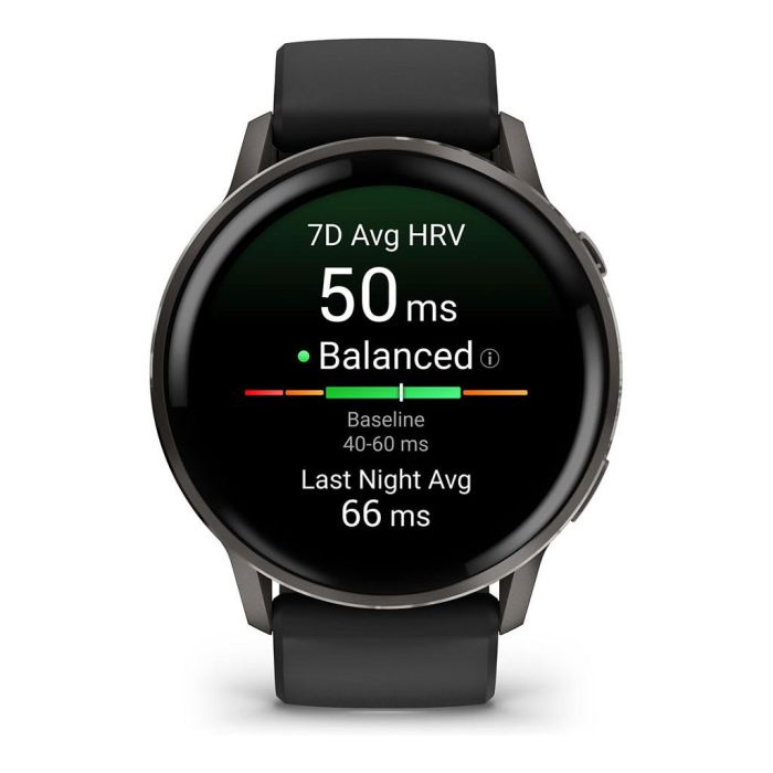 Garmin Venu 4 Reloj Inteligente 1.4" AMOLED 45mm Negro GPS Wifi Pantalla Táctil 1