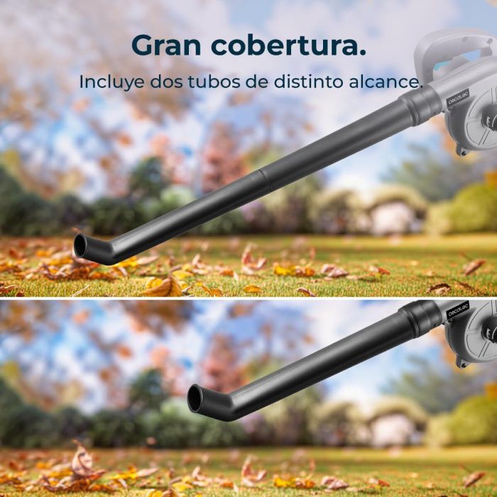 Cecotec Soplador eléctrico AirForce 720 700W negro cable 3m velocidad 210 km/h 2