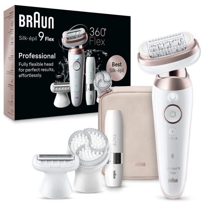 Braun Silk-épil 9 Flex BRA1716478137106 - Depiladora Eléctrica Inalámbrica con 2 Velocidades y 50 Minutos de Autonomía 0 Braun Silk-épil 9 Flex BRA1716478137106 - Depiladora Eléctrica Inalámbrica con 2 Velocidades y 50 Minutos de Autonomía 0