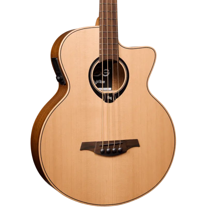 LAG Bajo Acústico Jumbo Hyvibe H2 10 A/E Cutaway Natural Electroacústico con Tecnología HyVibe 0 LAG Bajo Acústico Jumbo Hyvibe H2 10 A/E Cutaway Natural Electroacústico con Tecnología HyVibe 0