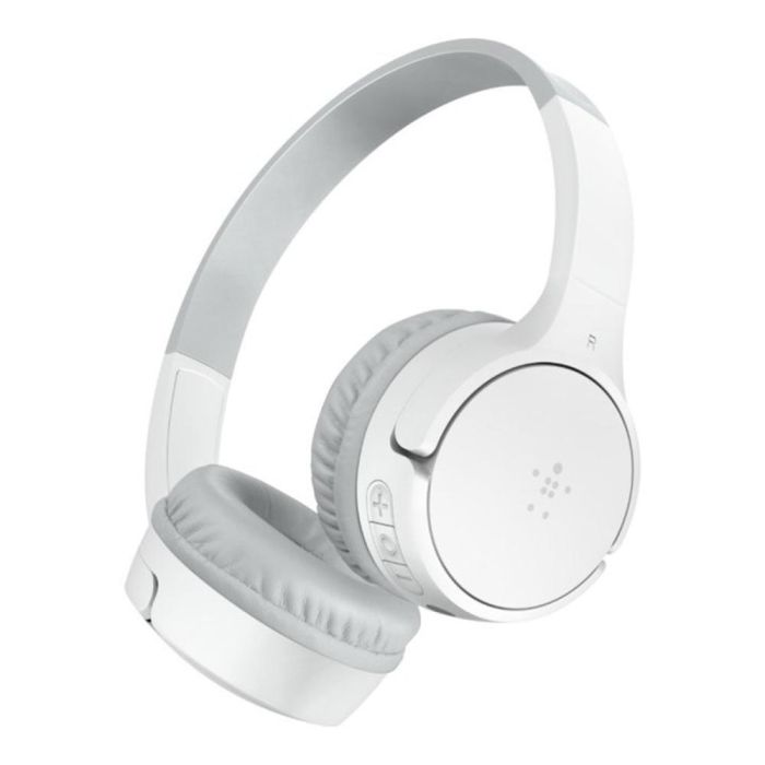 Belkin Aud002Btwh Auriculares Inalámbricos para Niños, Bluetooth 5.0, Blanco 0 Belkin Aud002Btwh Auriculares Inalámbricos para Niños, Bluetooth 5.0, Blanco 0