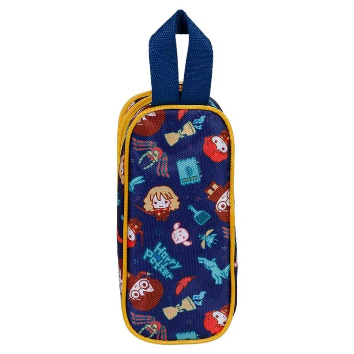 Estuche Portatodo 3D Doble Crest Harry Potter Naranja 2 Estuche Portatodo 3D Doble Crest Harry Potter Naranja 2