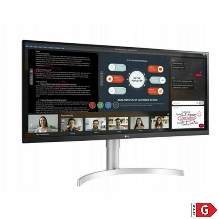 Monitor LG 34BN670P-B 34" LED IPS LCD AMD FreeSync Flicker free 1