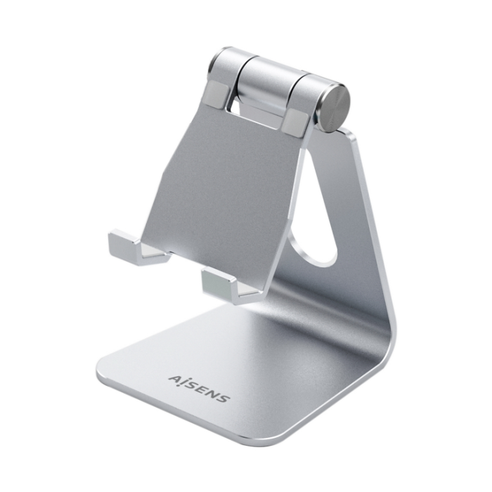 Aisens Soporte De Sobremesa M Ajustable 1 Pivote Para Tablet-Movil Plata Aisens Soporte De Sobremesa M Ajustable 1 Pivote Para Tablet-Movil Plata