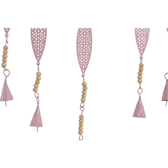 Decoracion Colgante Indio DKD Home Decor Rosa Azul 1 x 77 x 33 cm (4 Unidades) 2 Decoracion Colgante Indio DKD Home Decor Rosa Azul 1 x 77 x 33 cm (4 Unidades) 2