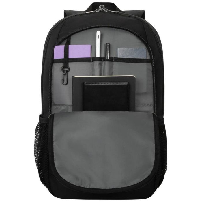 Targus TBB943GL Mochila Classic para Portátil 15.6" (16") de Poliéter, Negra con Tirantes Acolchados y Bolsillos 6 Targus TBB943GL Mochila Classic para Portátil 15.6" (16") de Poliéter, Negra con Tirantes Acolchados y Bolsillos 6