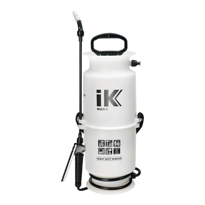 Ik Pulverizador industrial multi 9, 6 l, con lanza orientable, 2 boquillas, ideal automoción y limpieza industrial Ik Pulverizador industrial multi 9, 6 l, con lanza orientable, 2 boquillas, ideal automoción y limpieza industrial