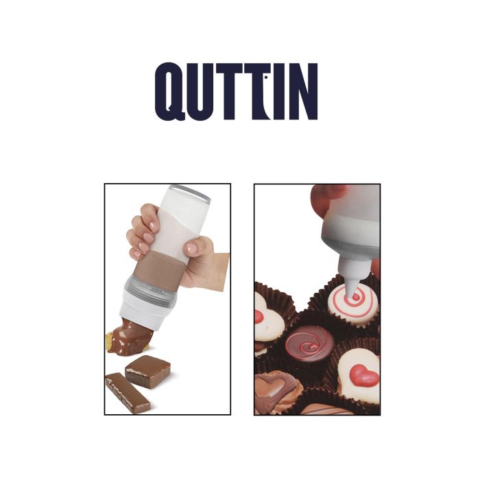 Aplicador de repostería de silicona, 5 unidades, marca Quttin (12 Unidades) 4 Aplicador de repostería de silicona, 5 unidades, marca Quttin (12 Unidades) 4